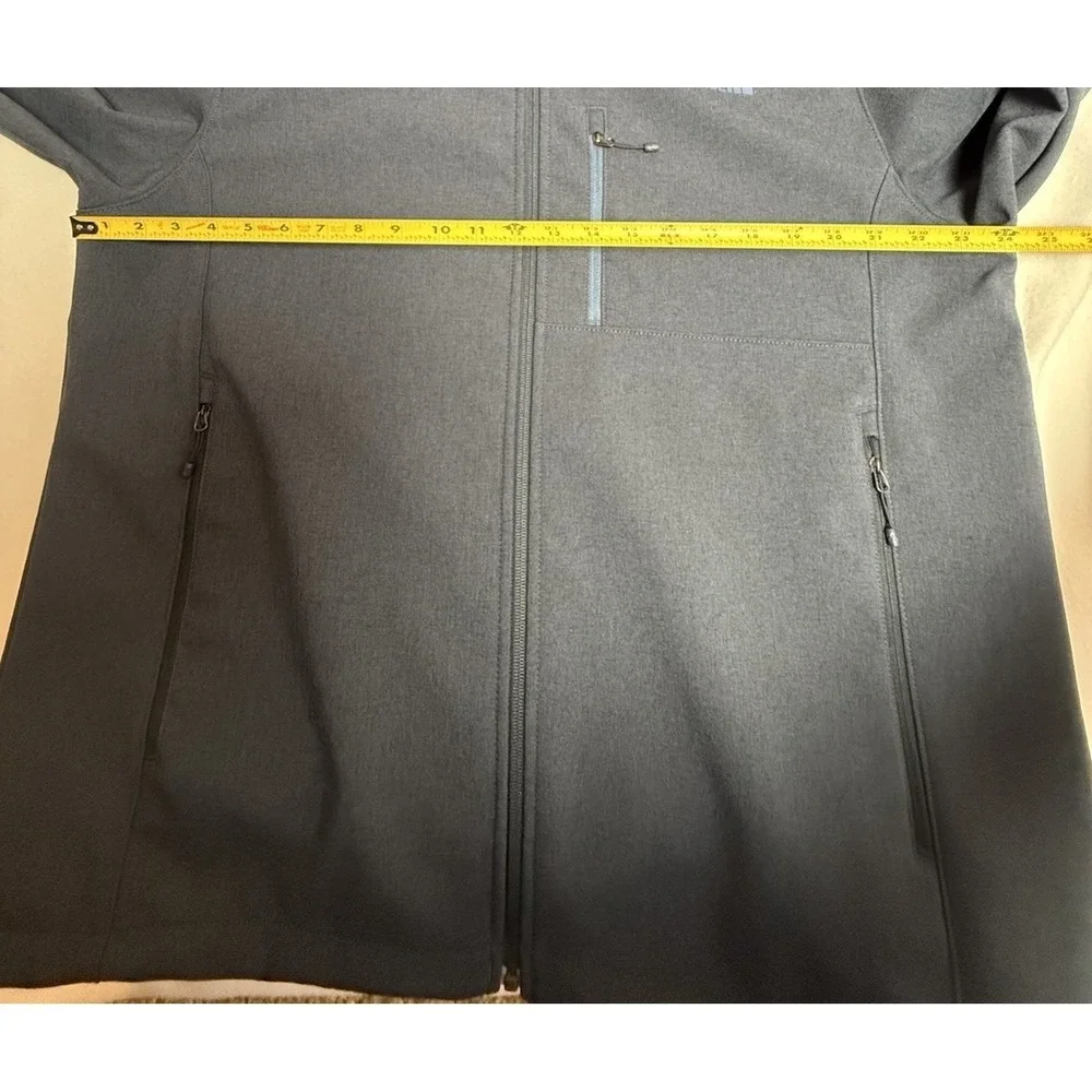 The North Face Apex Bionic WindWall Full Zip Jacket Men's XL Blue Heather